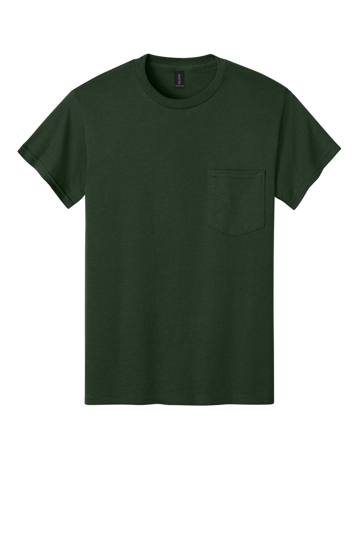 Gildan - Ultra Cotton 100% US Cotton T-Shirt with Pocket. 2300 126