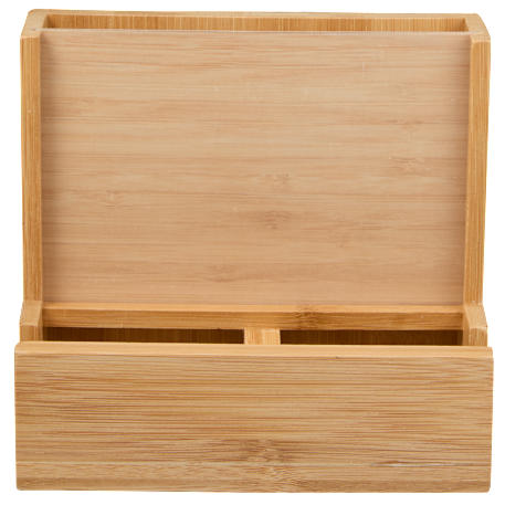 FSC® 100% Bamboo Photo Frame Desktop Organizer 32