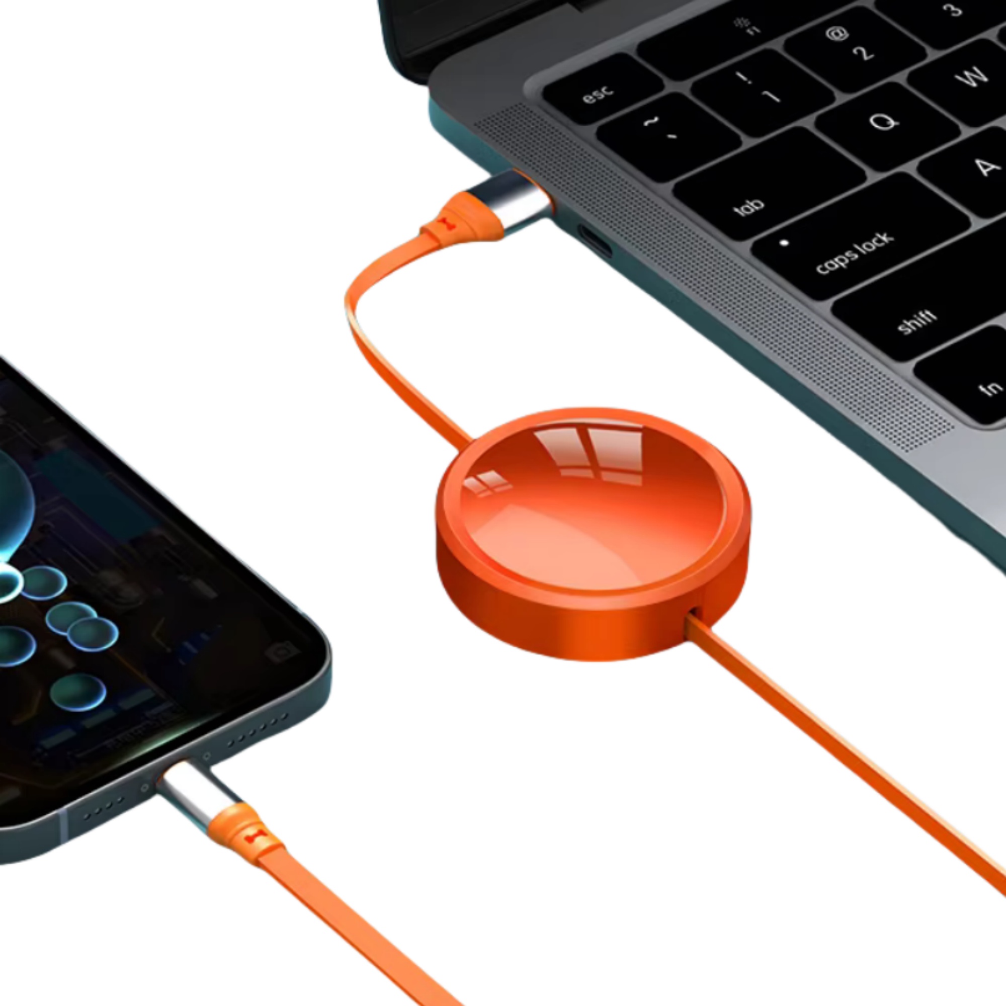 3 in 1 Retractable Charging Cable 12