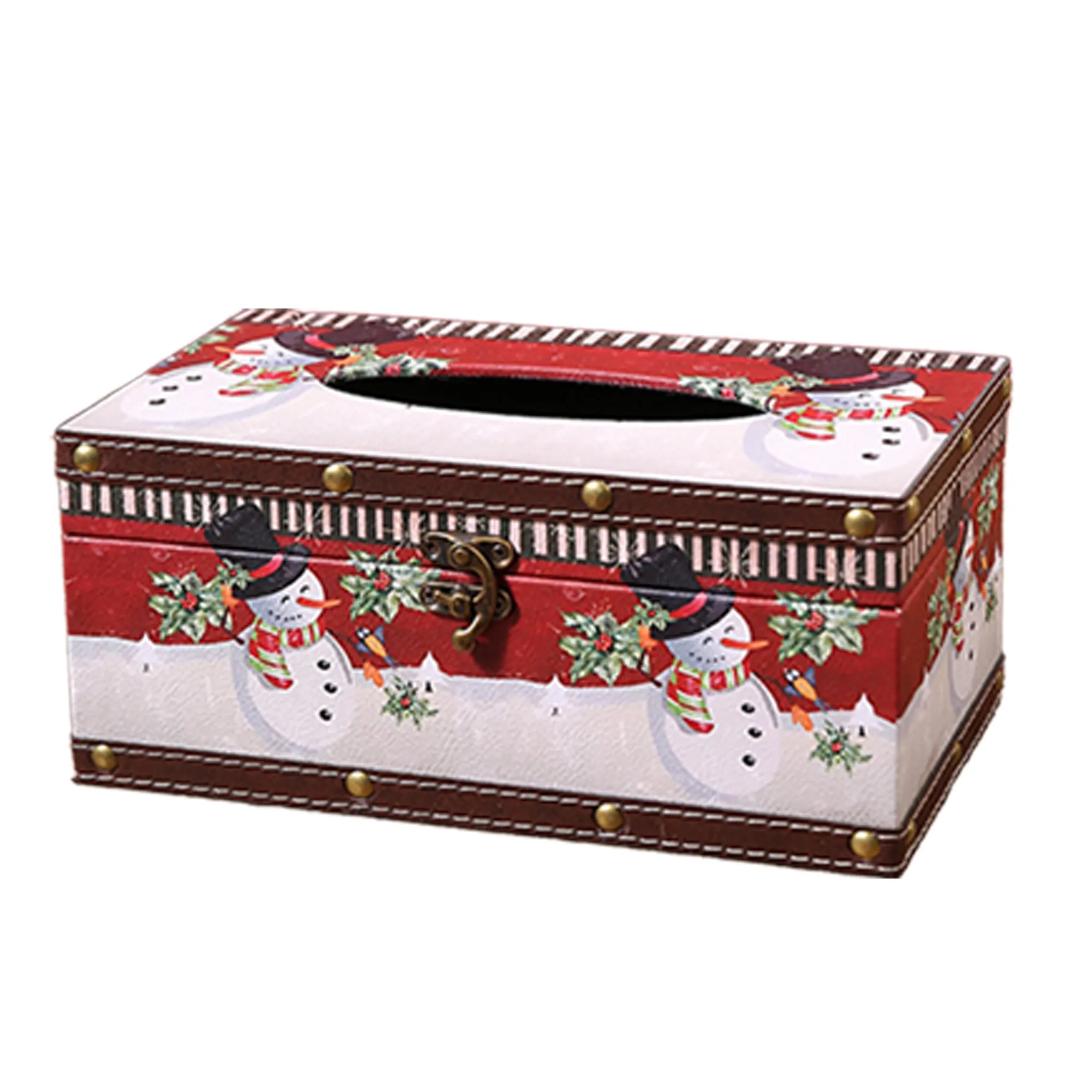 Tissue box Christmas cardboard 3