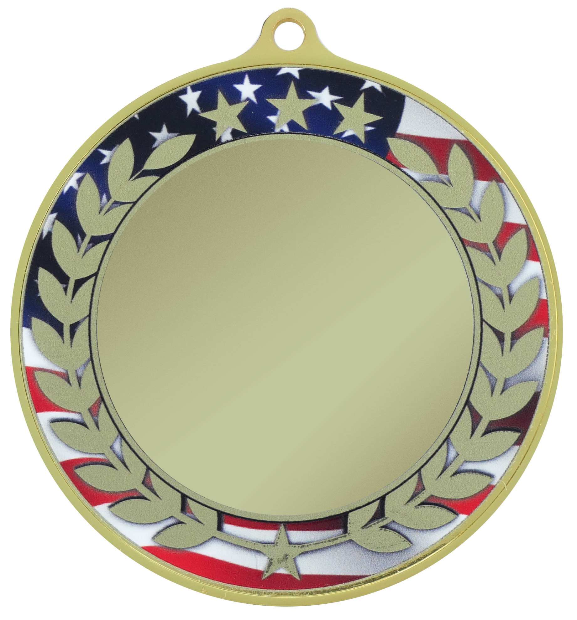 Patriotic Simucast Medallion (2-1/8")