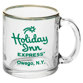 13 oz. Clear Glass Mug