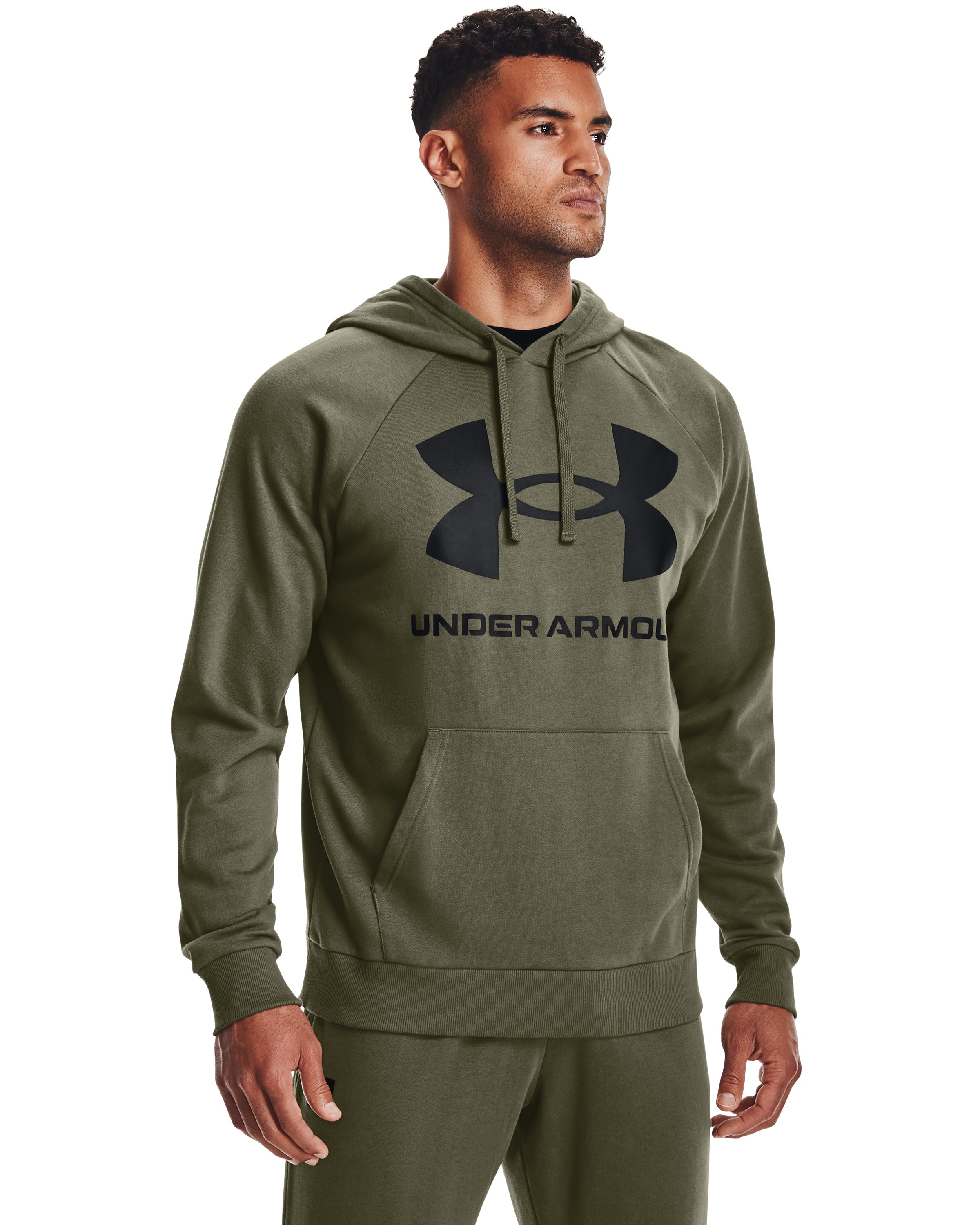 UA Rival Fleece Big Logo Men's Hoodie, custom hoodie or sweatshirt with logo imprint 12