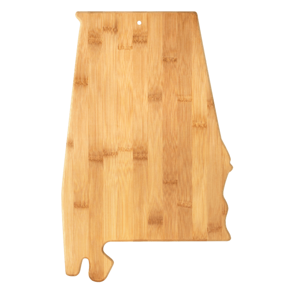 U.S. State Shaped Bamboo Cutting and Serving Boards 254