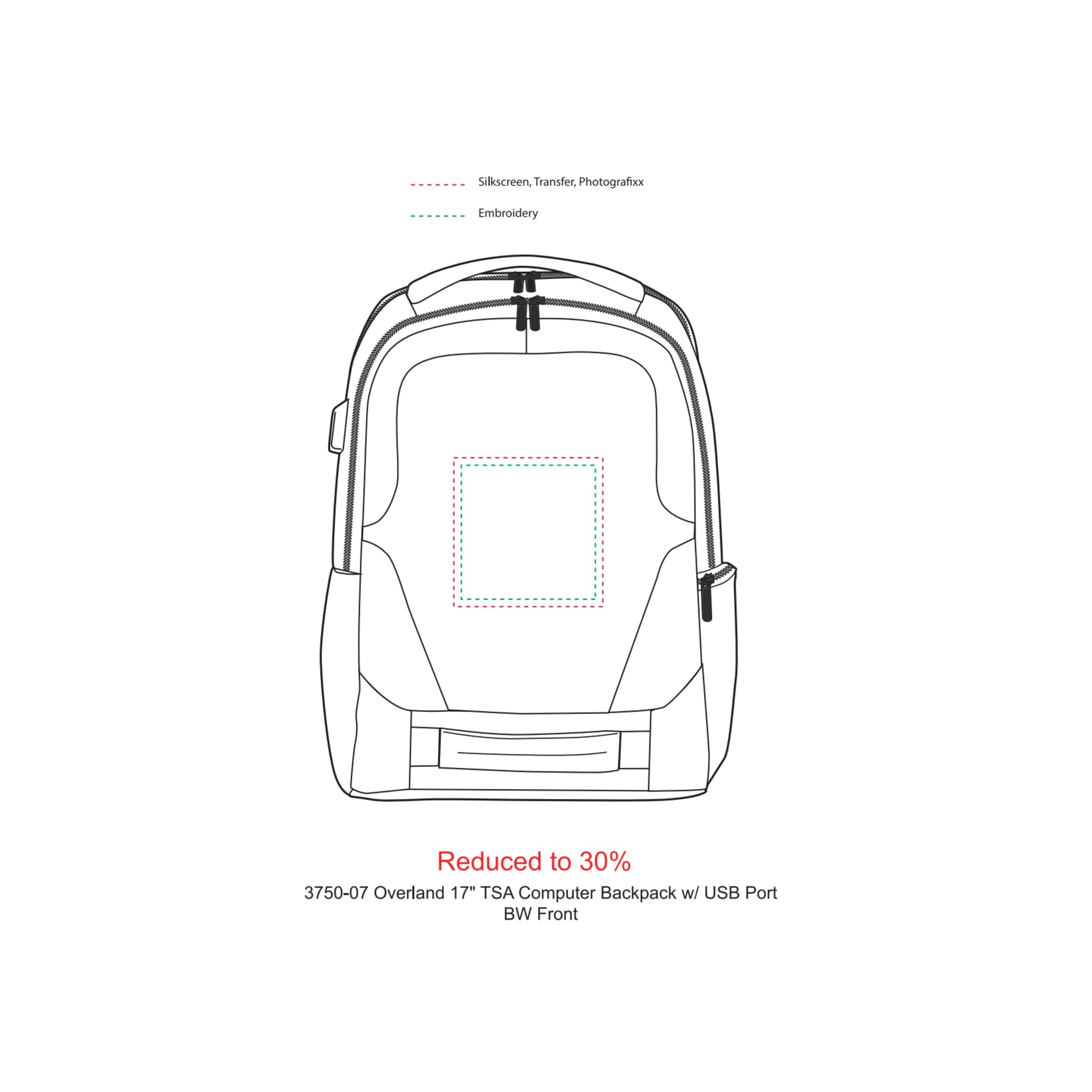 Overland 17" TSA Computer Backpack w/ USB Port 29