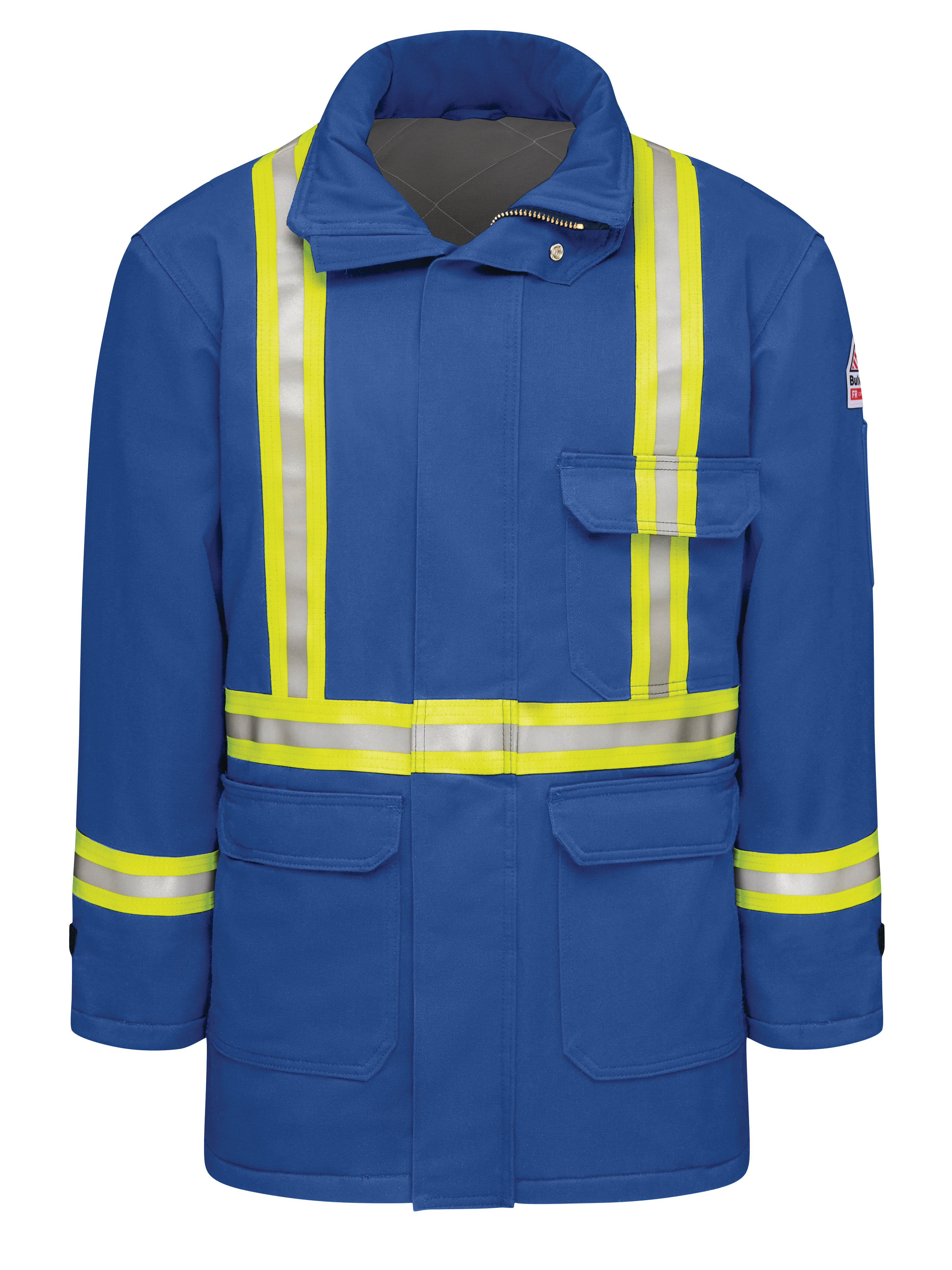 Bulwark® Men's Heavyweight Excel FR® ComforTouch® Insulated Deluxe Parka with Reflective Trim 2
