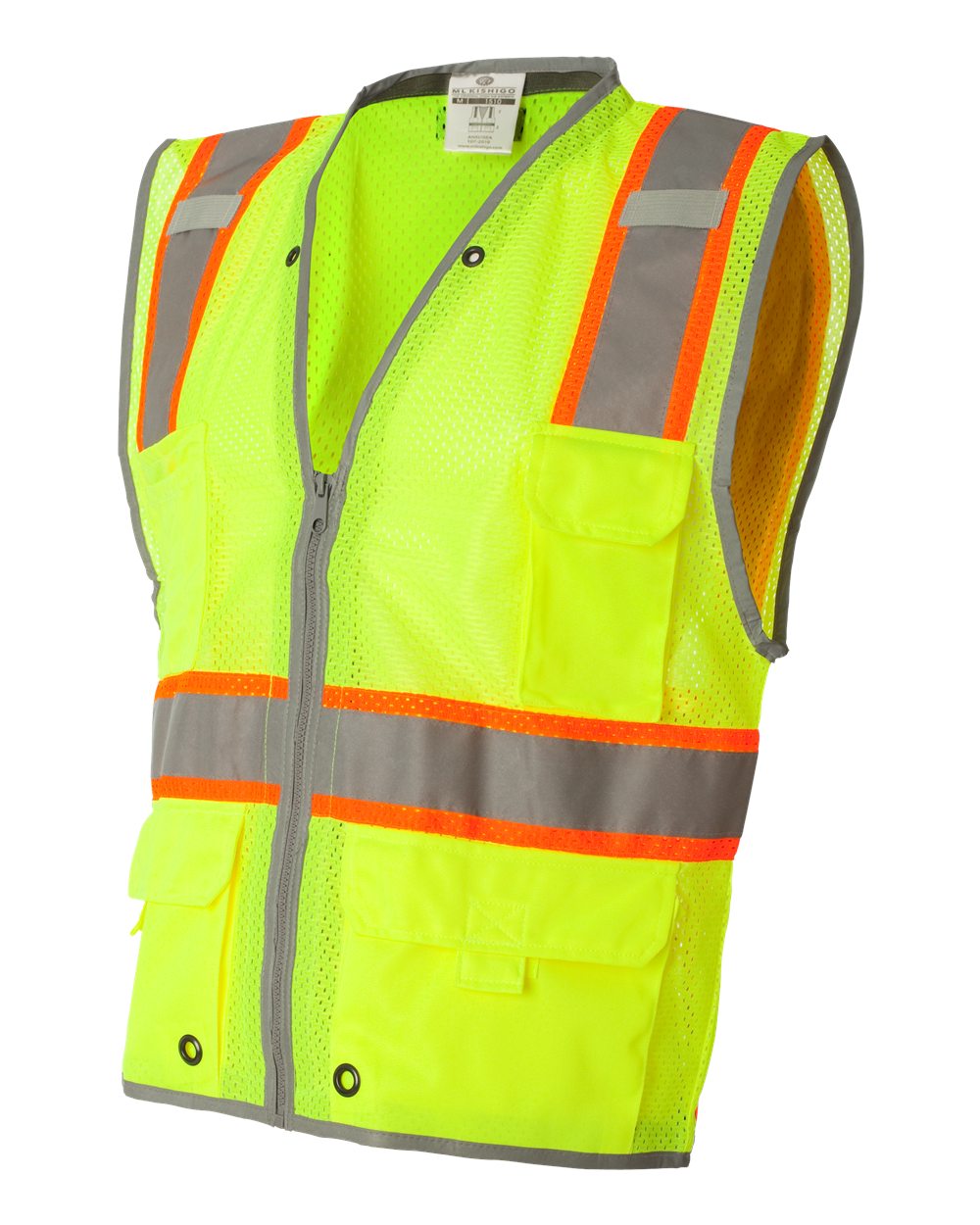 Unisex Premium Brilliant Series® Heavy-Duty Class 2 Vest - 1510-1511 8