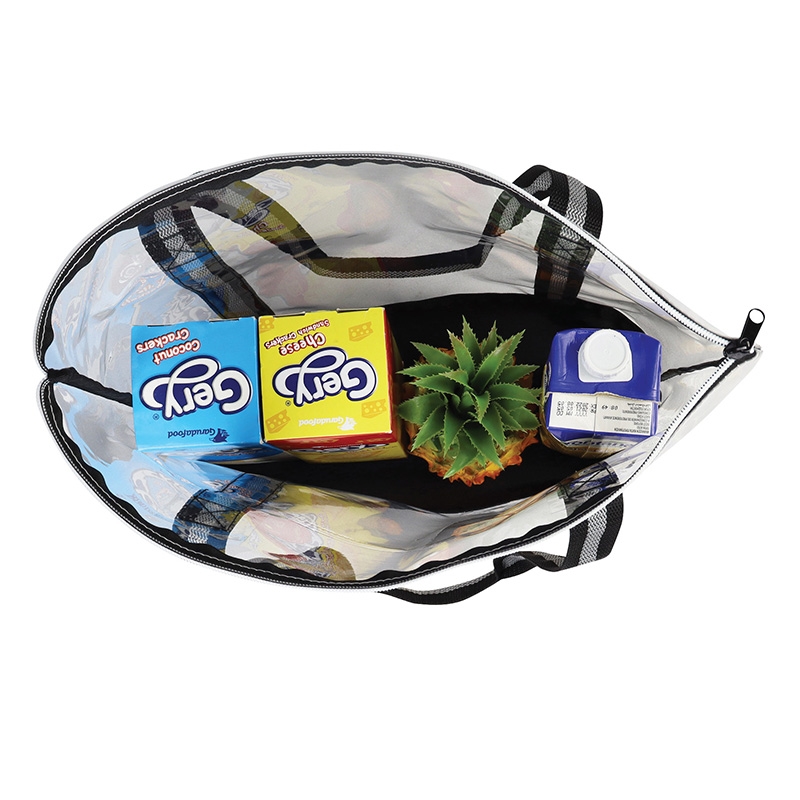 Capitola Clear TPU Zippered Tote 8