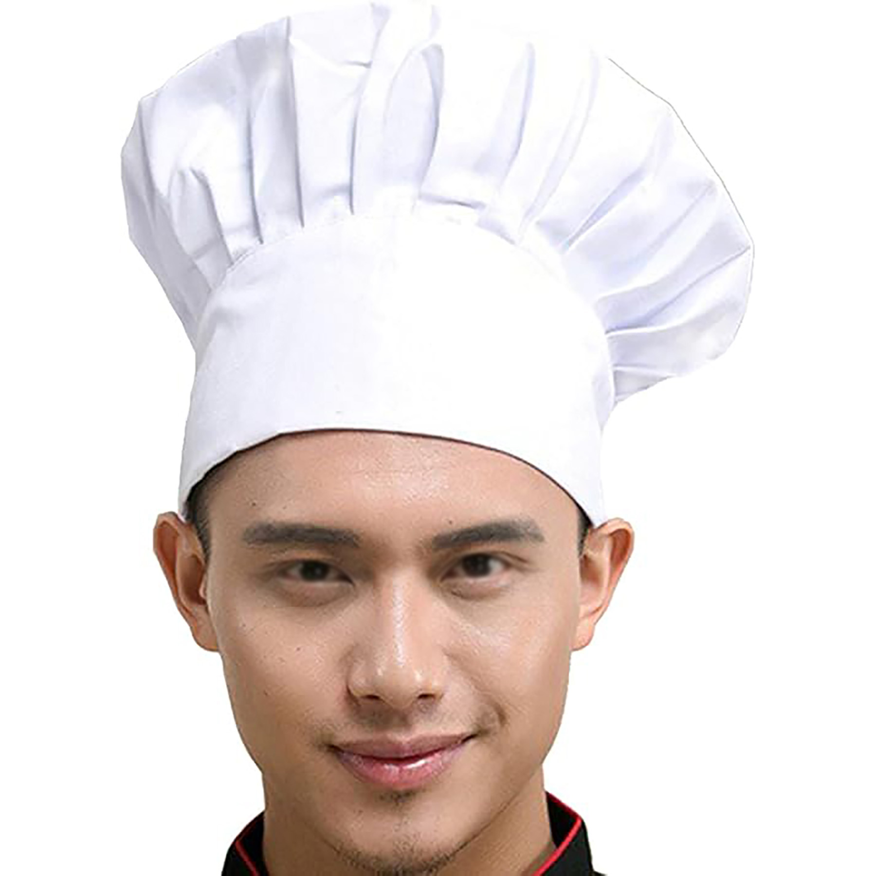 Adjustable Elastic Chef Hat 1