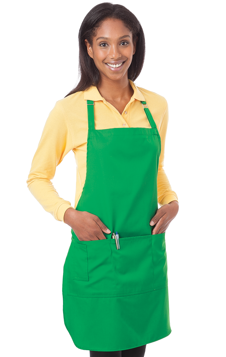 Scotchgard Treated Twill Bib Apron 53
