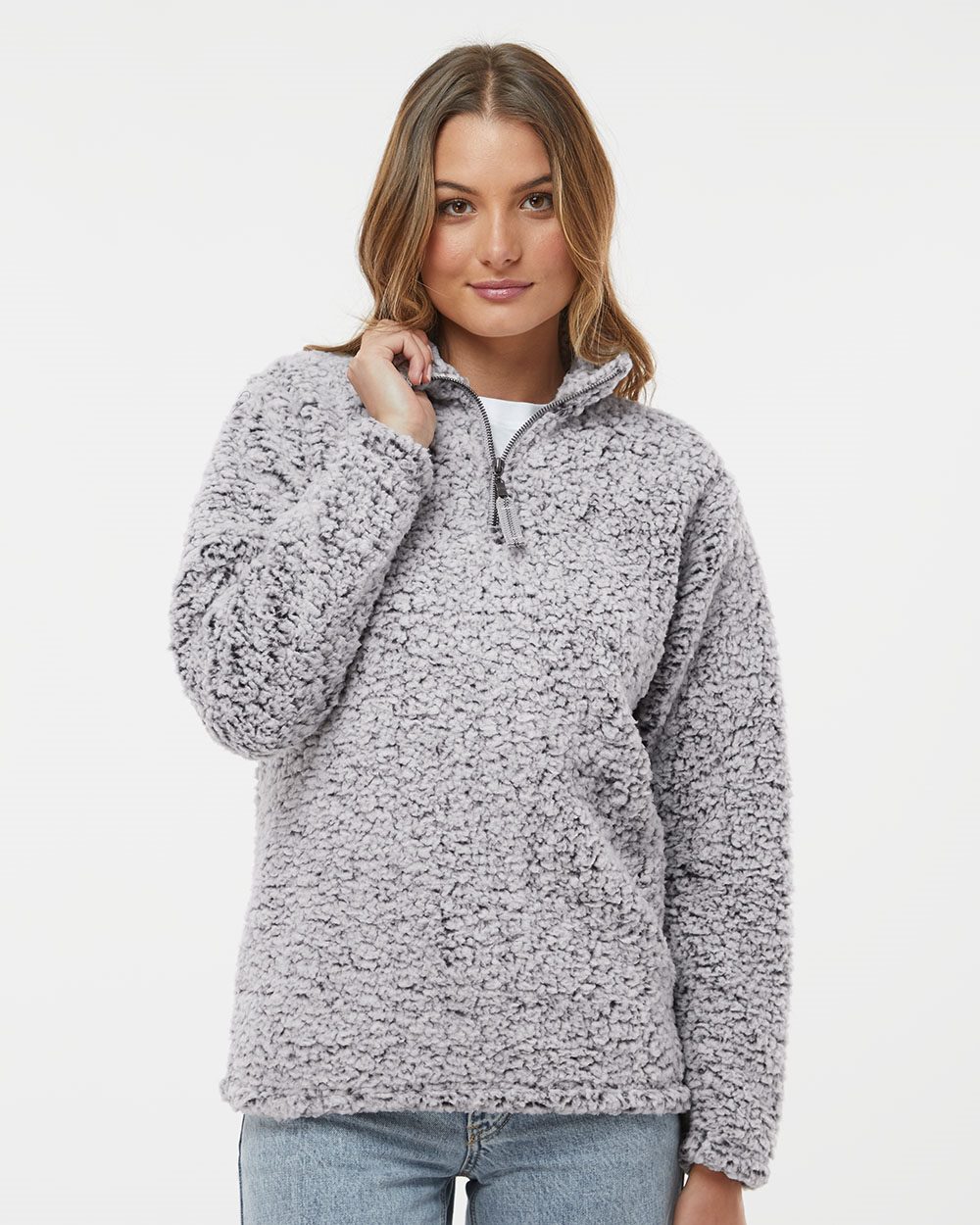 Women's Epic Sherpa Quarter-Zip Pullover - 8451 47