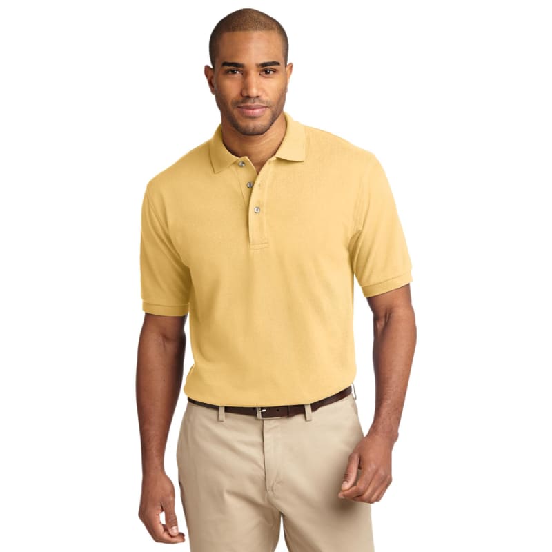 Port Authority Heavyweight Cotton Pique Polo. 8