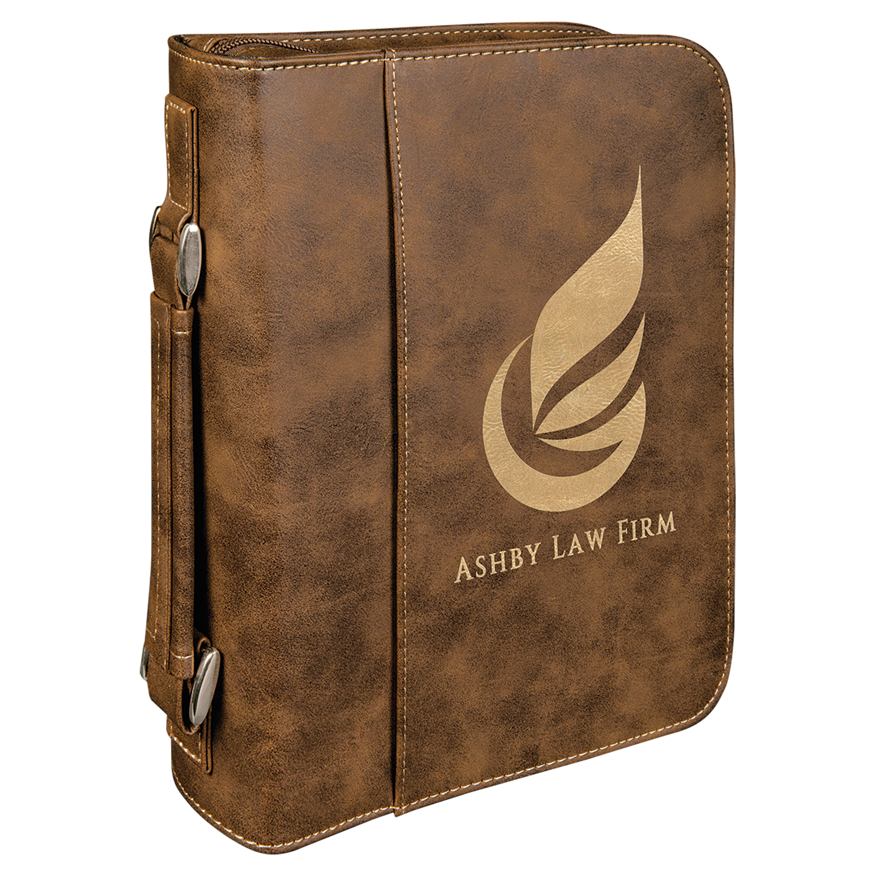 Leatherette Book/Bible Cover with Handle and Zipper (7 1/2" x 10 3/4") 9