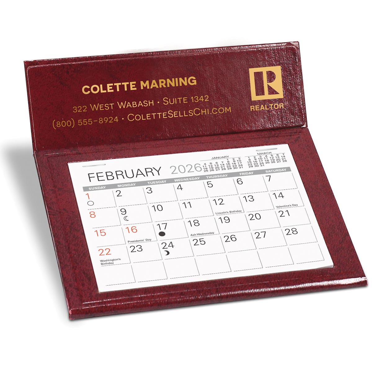 Genoa Desk Calendar 4