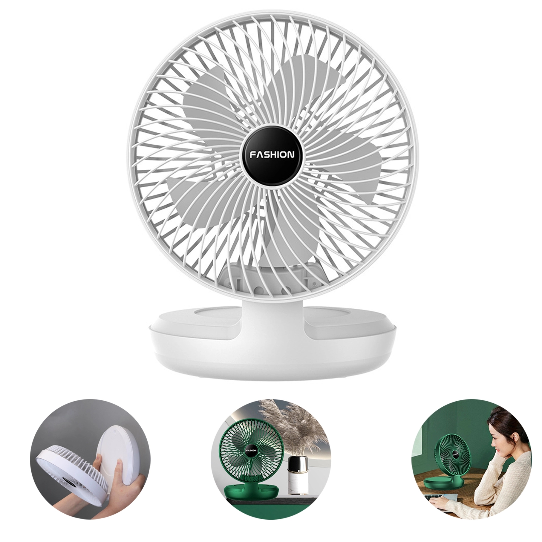 Foldable USB Desktop Fan 2