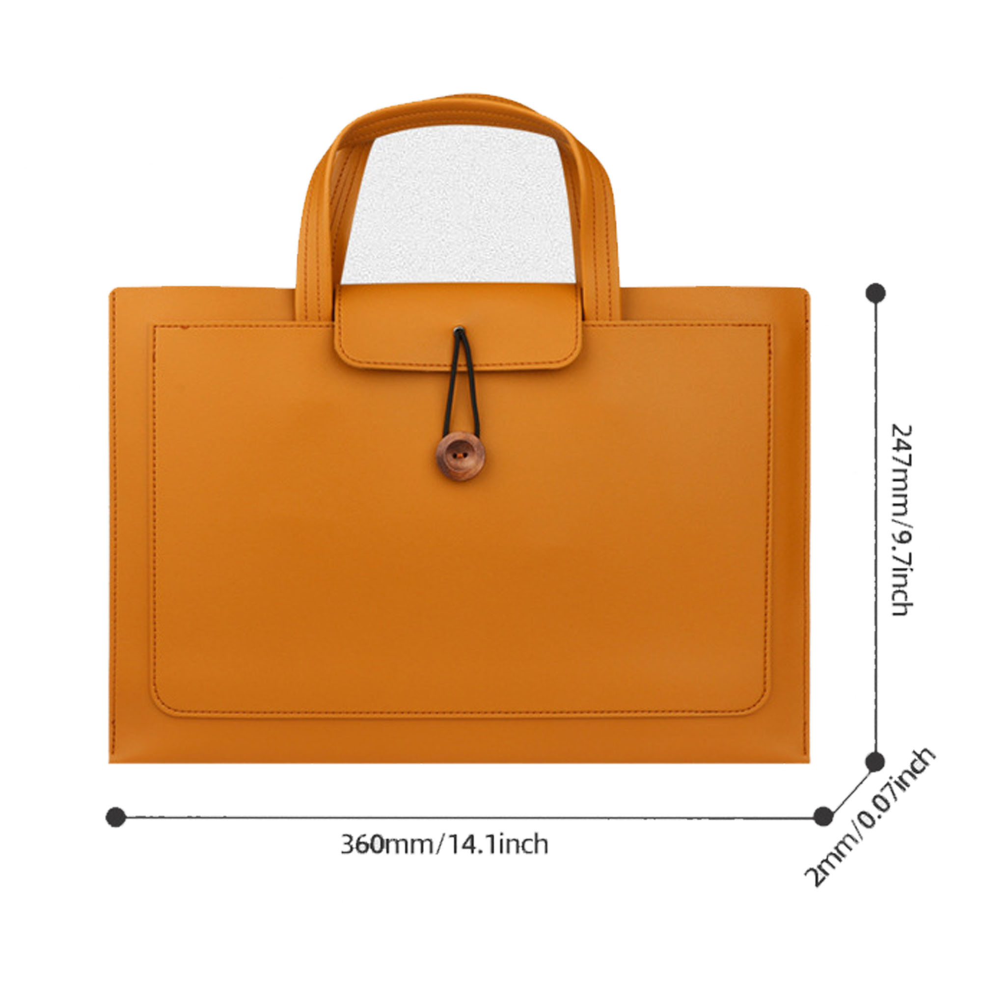 PU Leather Laptop Bag 3