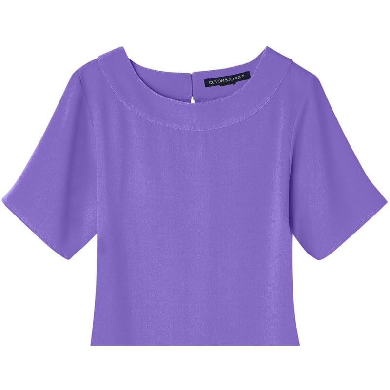 Devon & Jones Ladies' Perfect Fit™ Boat-Neck Blouse 19