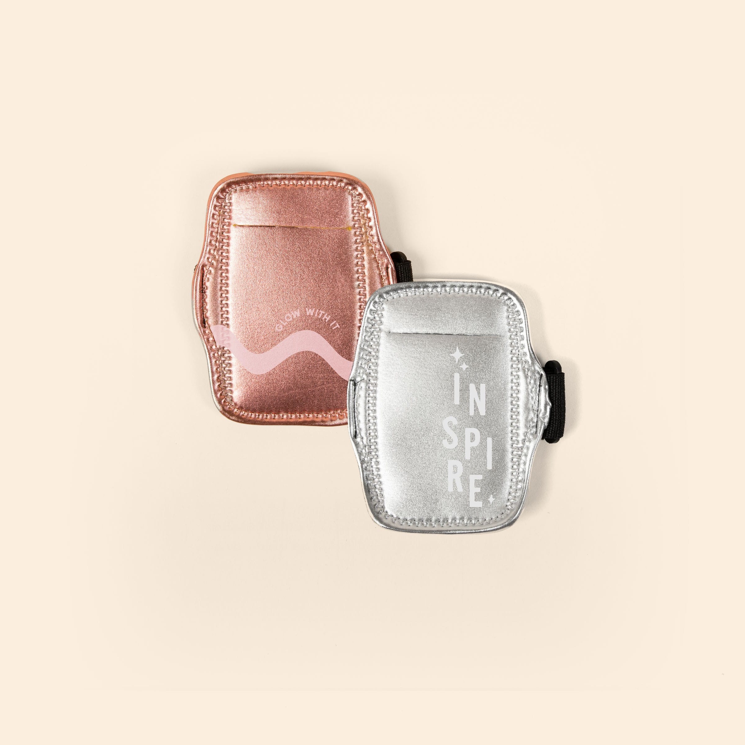 JOGSTRAP - METALLIC NEOPRENE SMARTPHONE/IPOD HOLDER