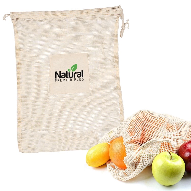 Cuban Cotton Mesh Produce Bag 3