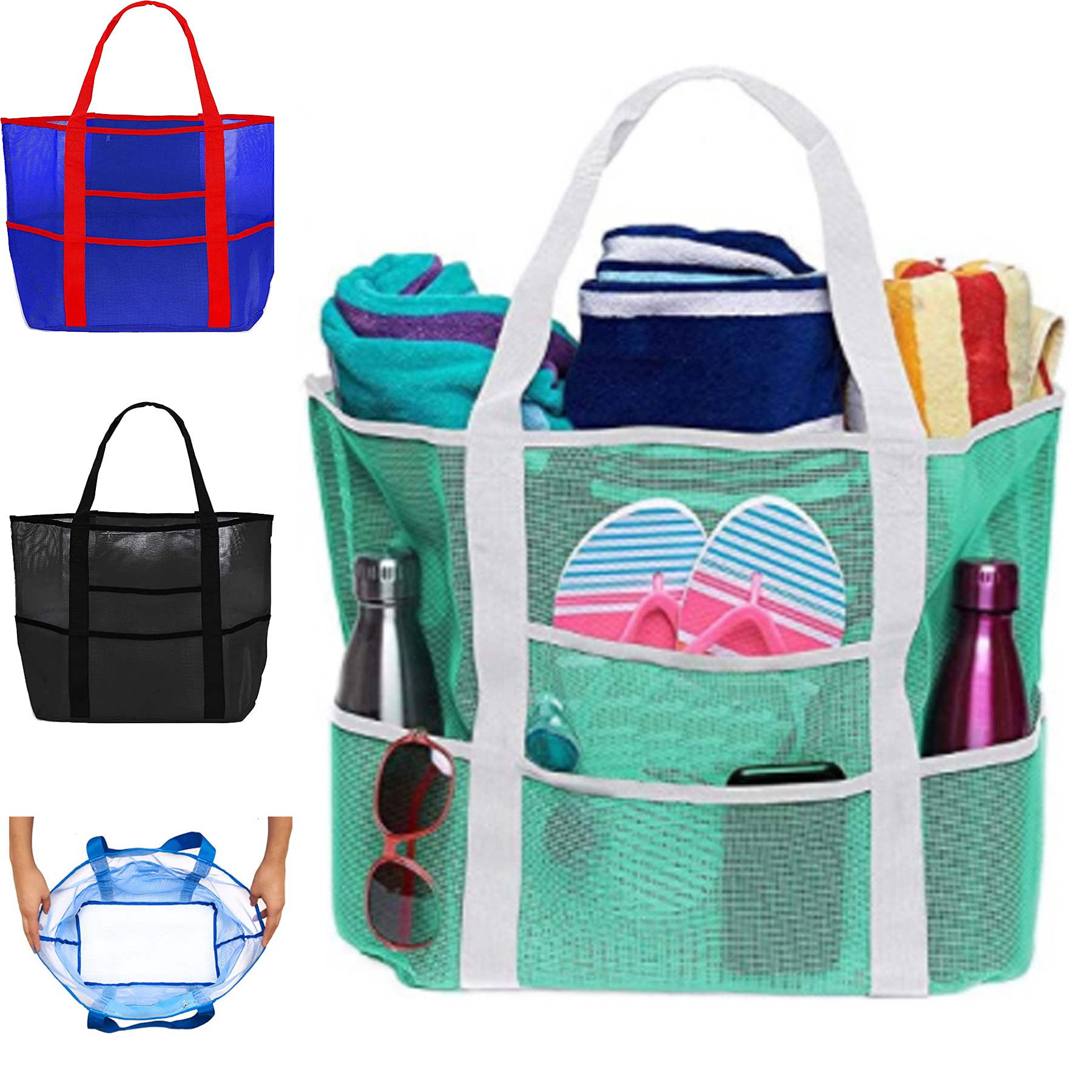 PVC Mesh Beach Bag 2