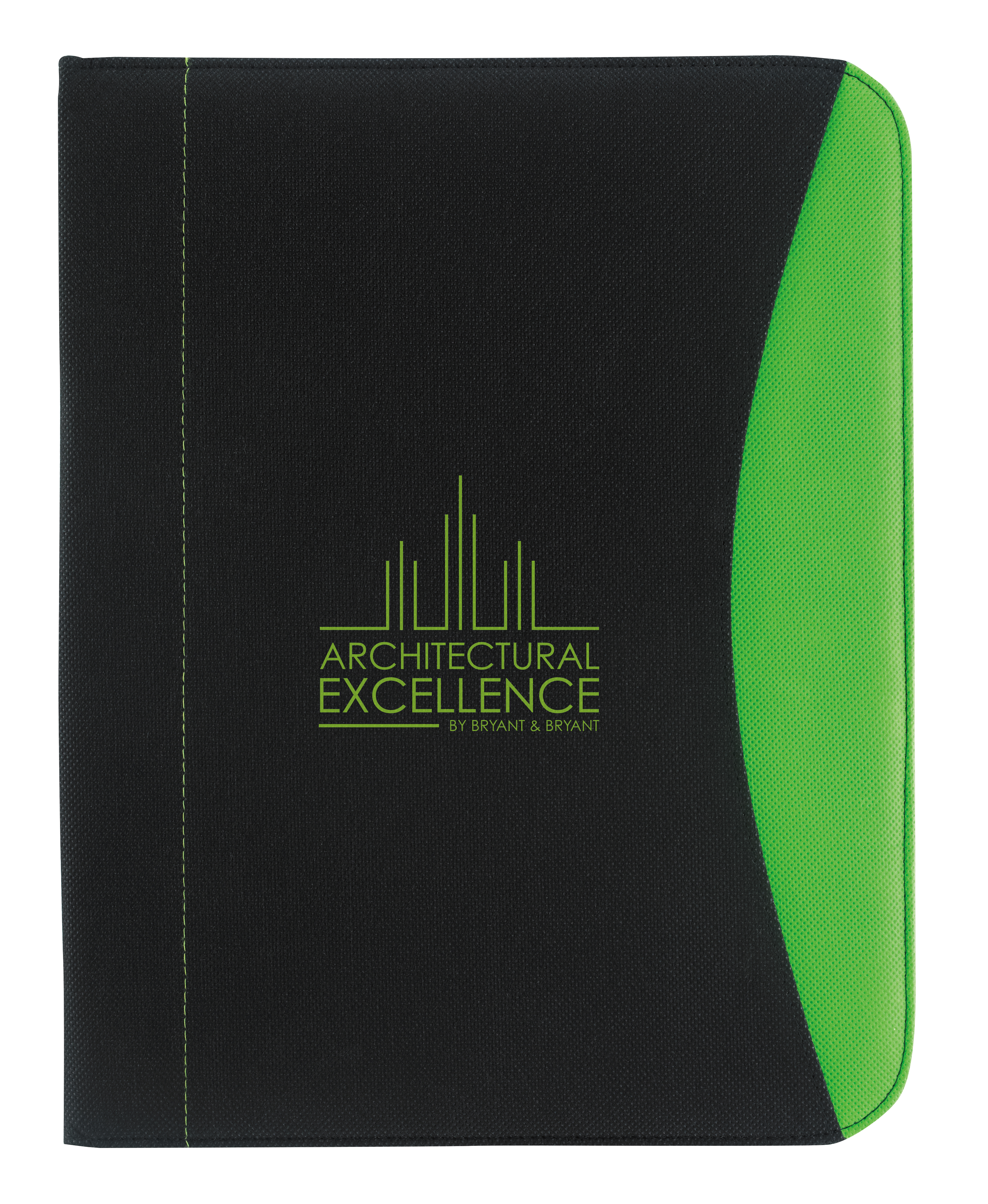 Good Value™ Non-Woven Curve Padfolio 2