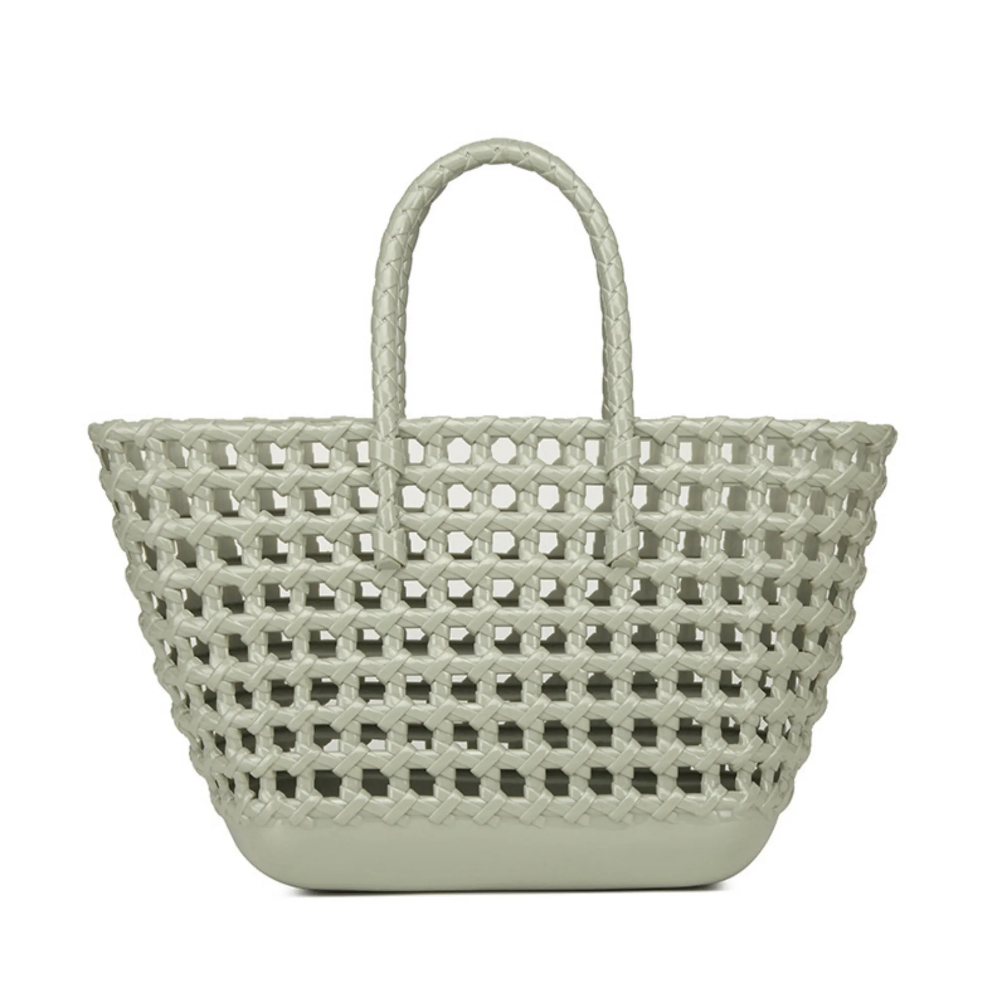 PVC Imitation Woven Handbag 8
