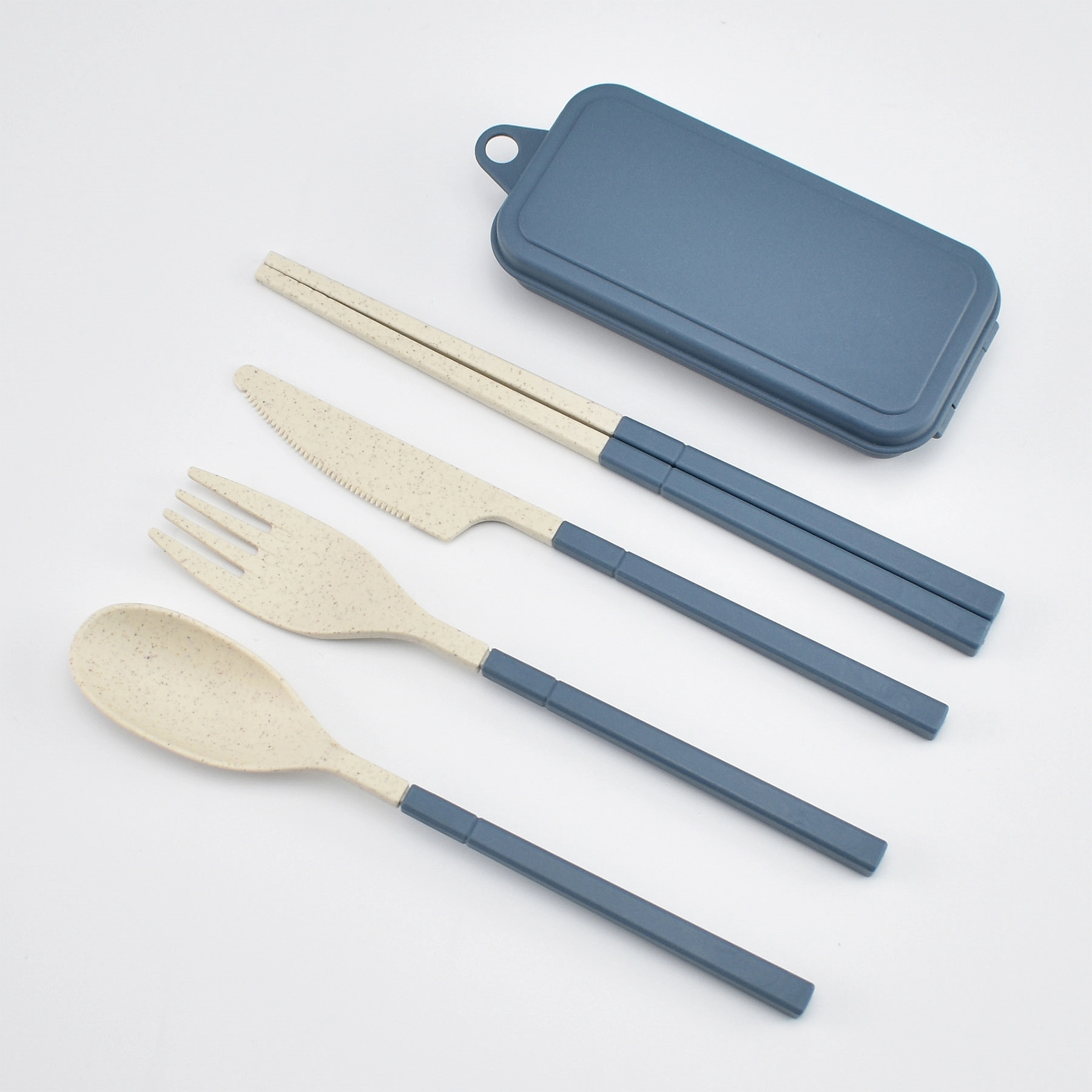4 Pack Collapsible Portable Cutlery With Case 6