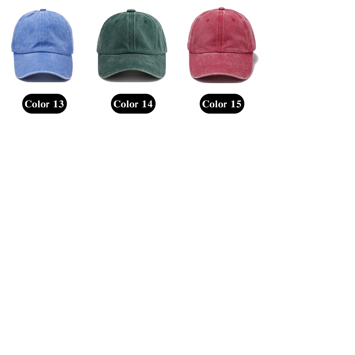 Custom Distressed Dad Hats Bulk Wholesale Unisex Vintage Baseball Caps For Business 3
