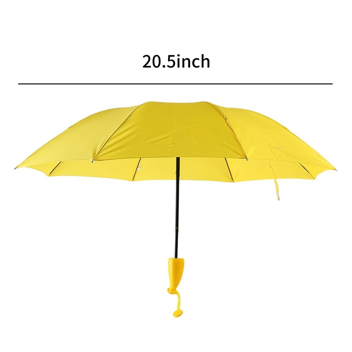 Compact Umbrella with Fun Banana Design 3