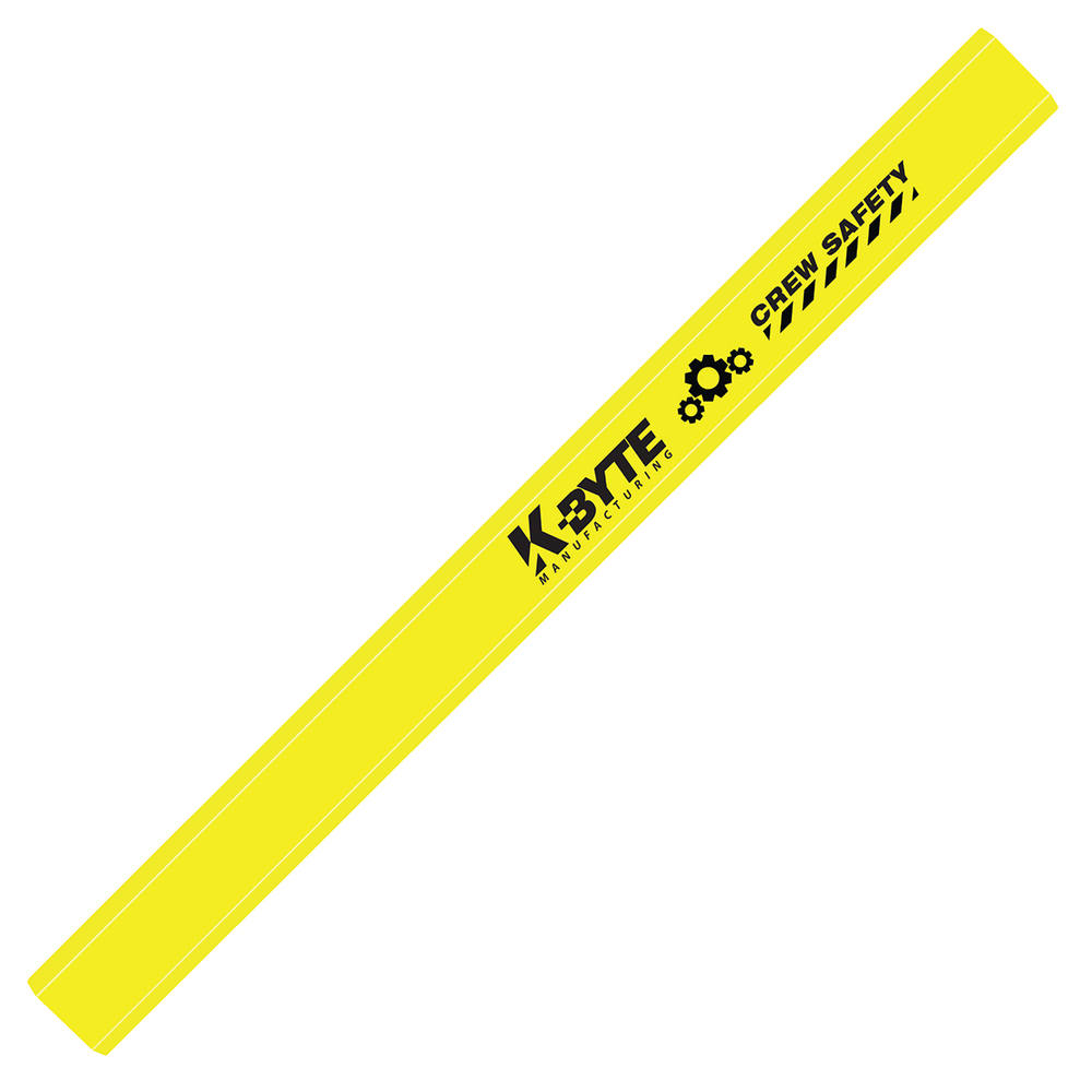 Fluorescent Finish Carpenter Pencil 1