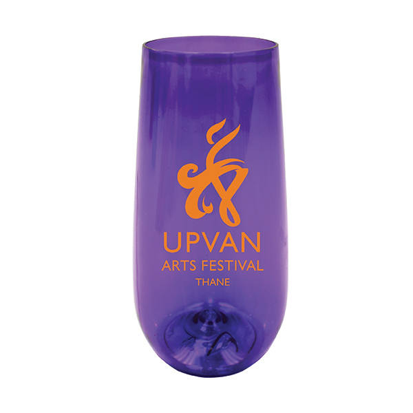 10 oz. Plastic Stemless Champagne Flute 11