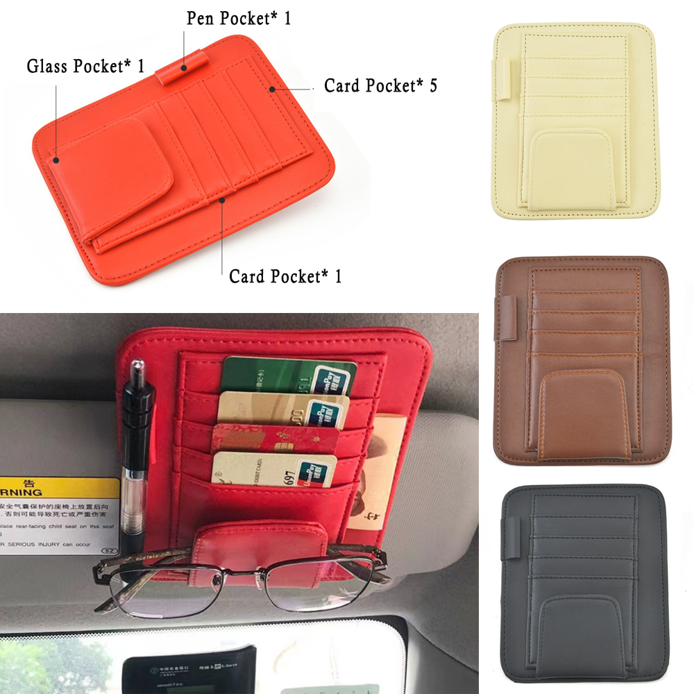 Visor Card Holder for Car 2