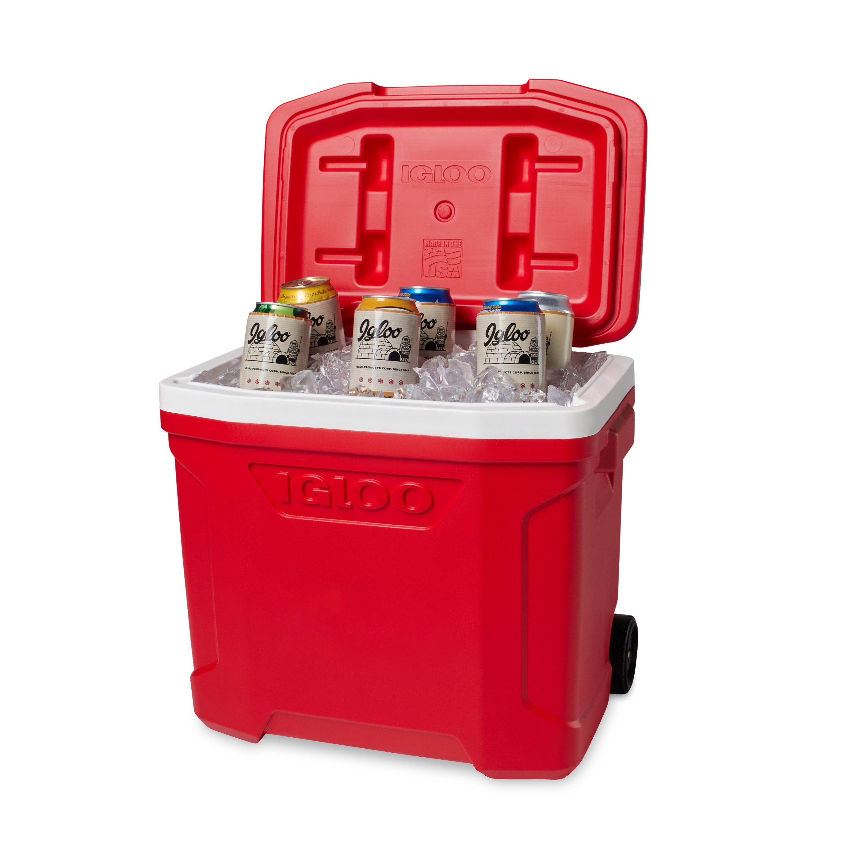 Igloo® Profile II 28 Qt Roller Cooler 15