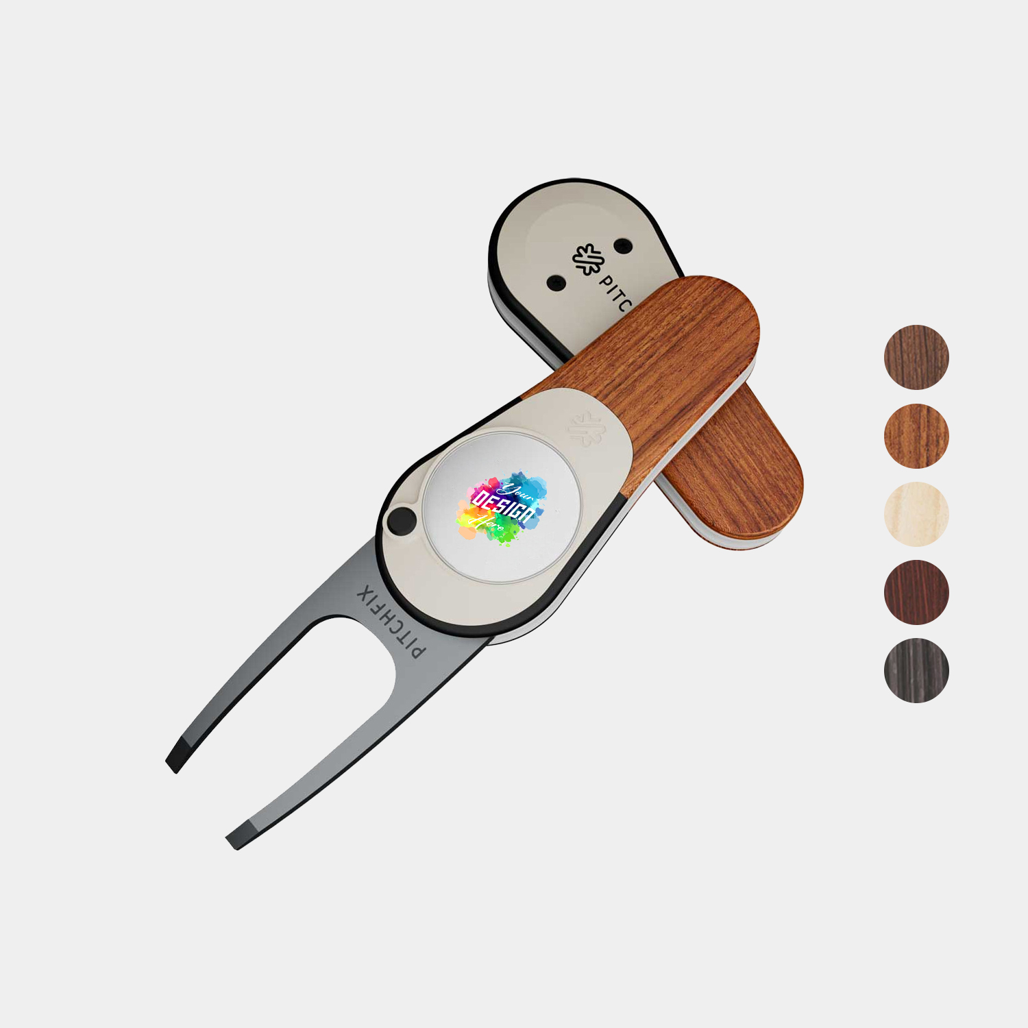 Pitchfix® Woodie Golf Divot Tool 2