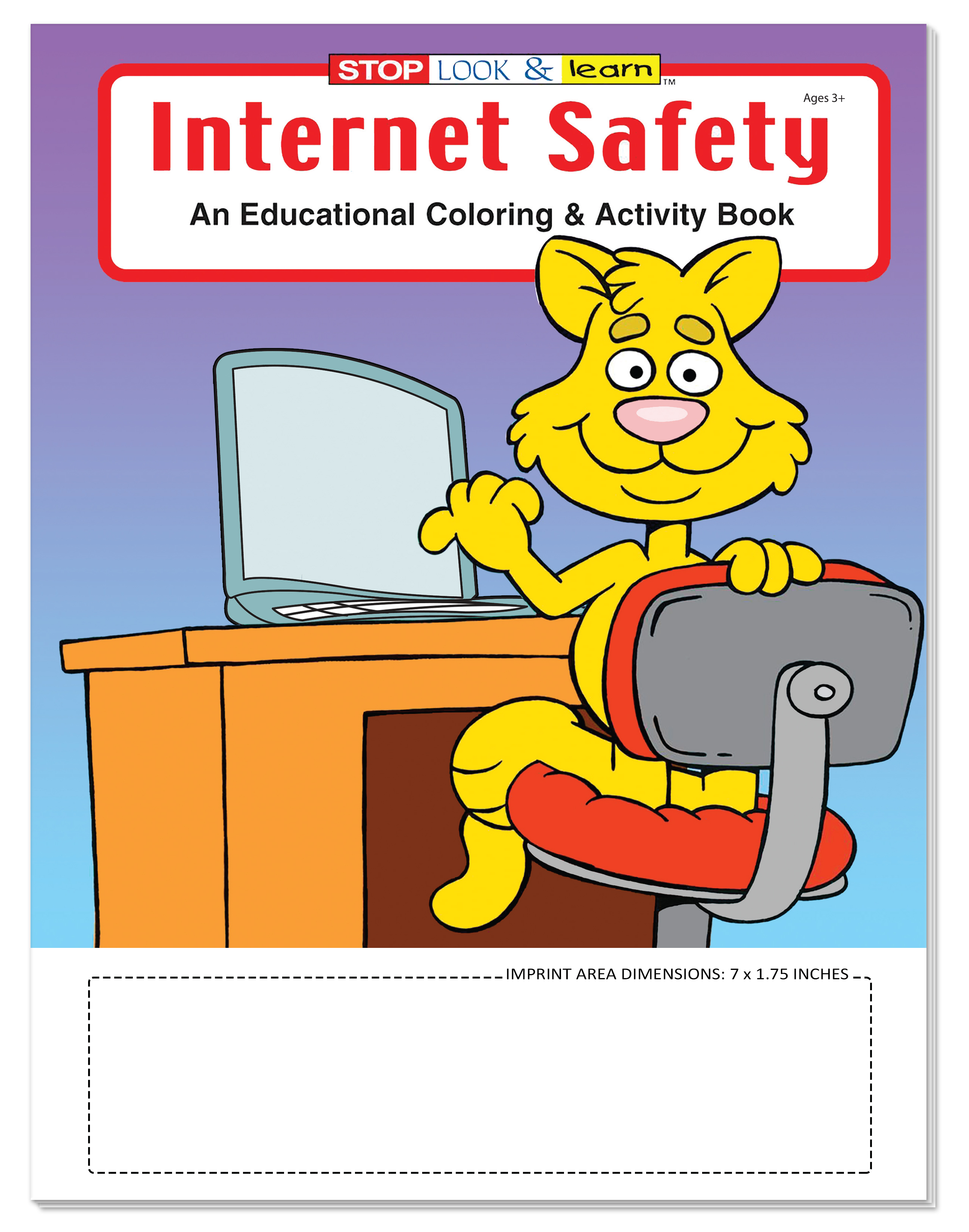 COLORING BOOK - Internet Safety Coloring & Activity Book 5