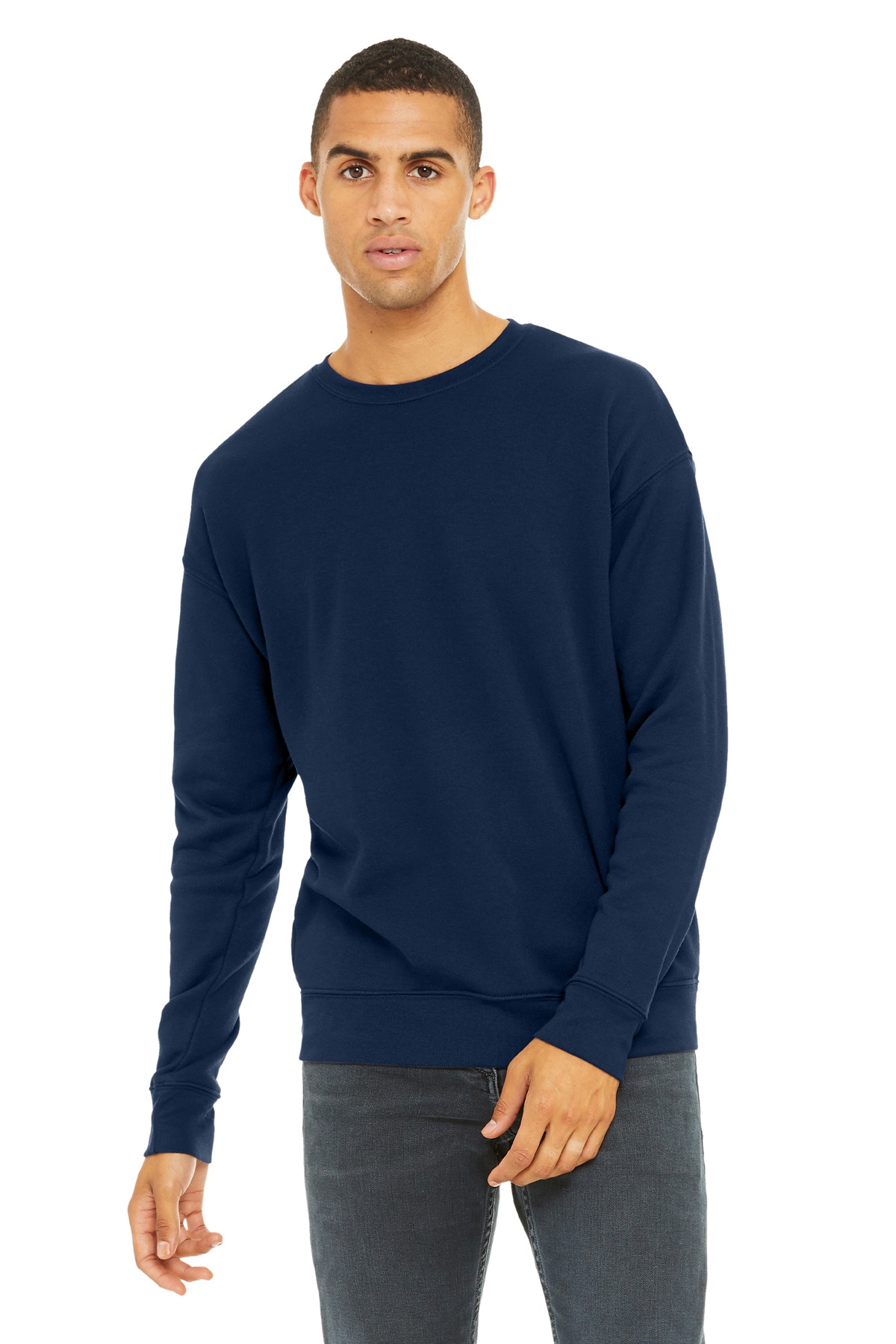 BELLA+CANVAS Unisex Sponge Fleece Drop Shoulder Sweatshirt. BC3945 77