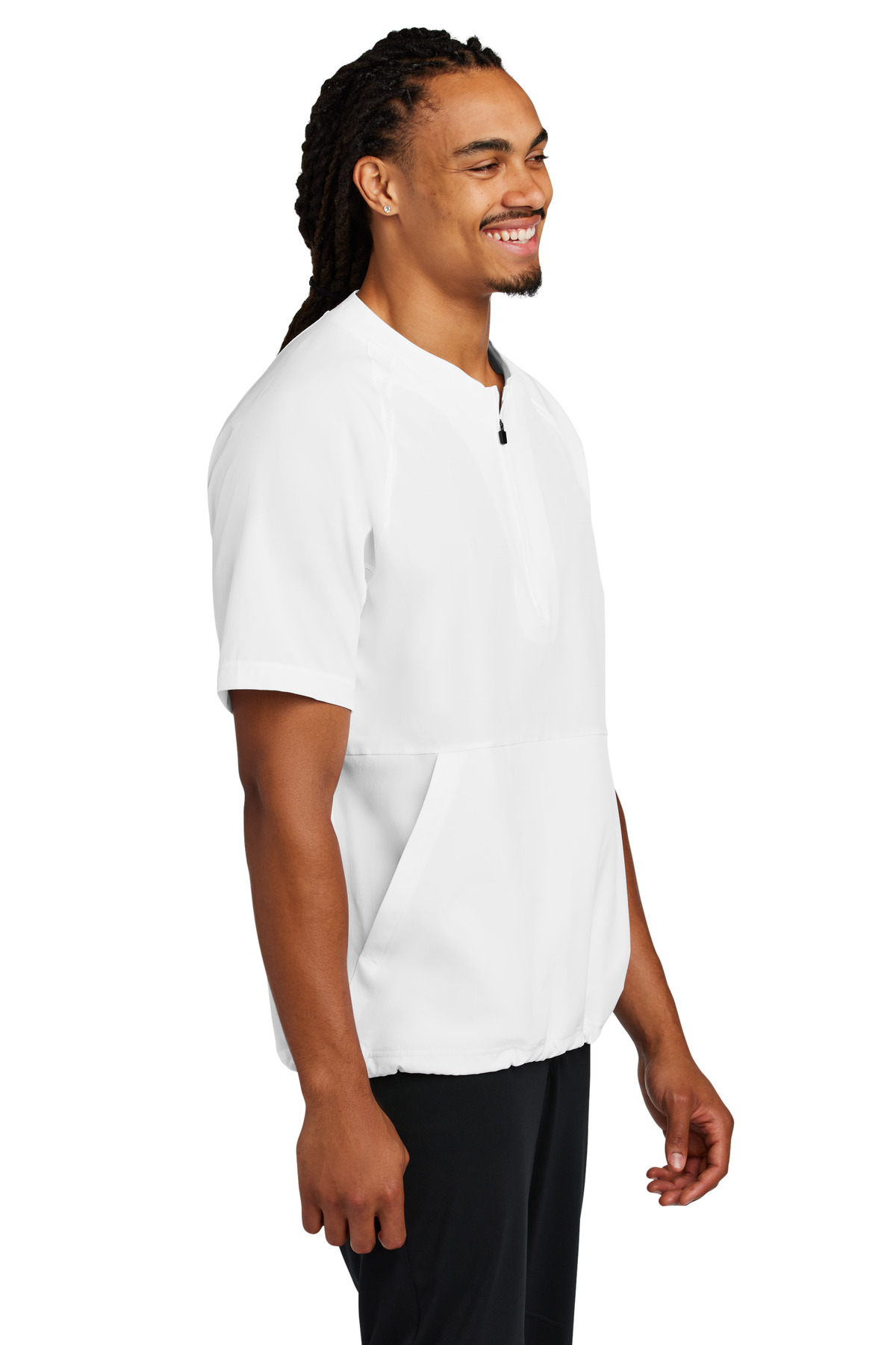 Sport-Tek Repeat 1/2-Zip Short Sleeve Jacket JST489 9