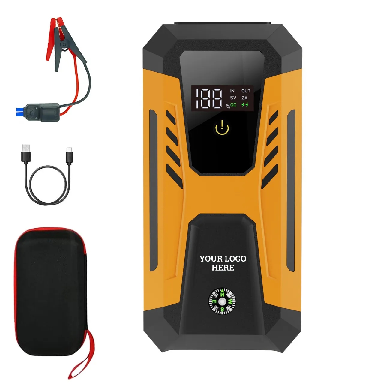 12V Auto Jump Starter Peak 1000A 2