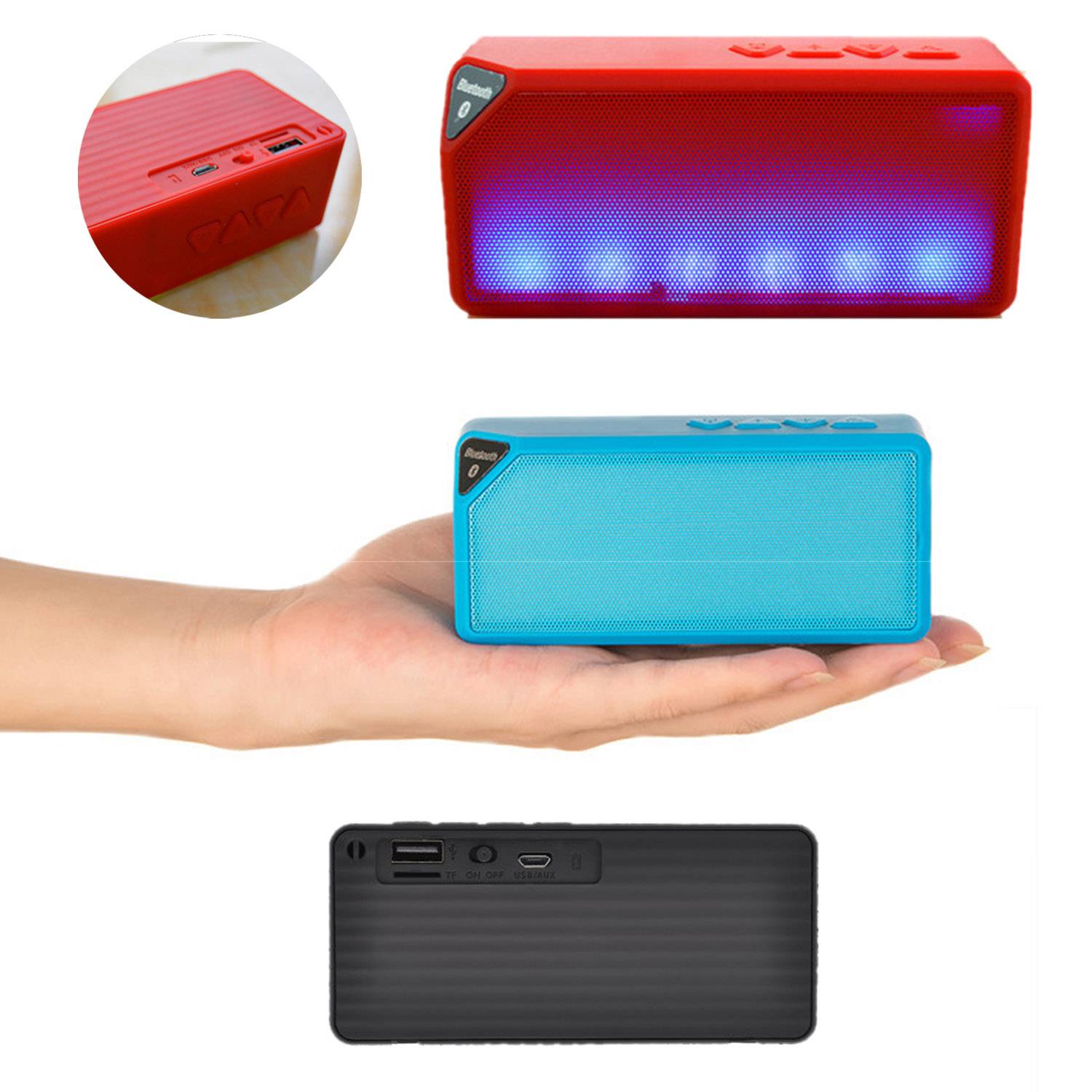 Portable Wireless Bluetooth Speaker 4