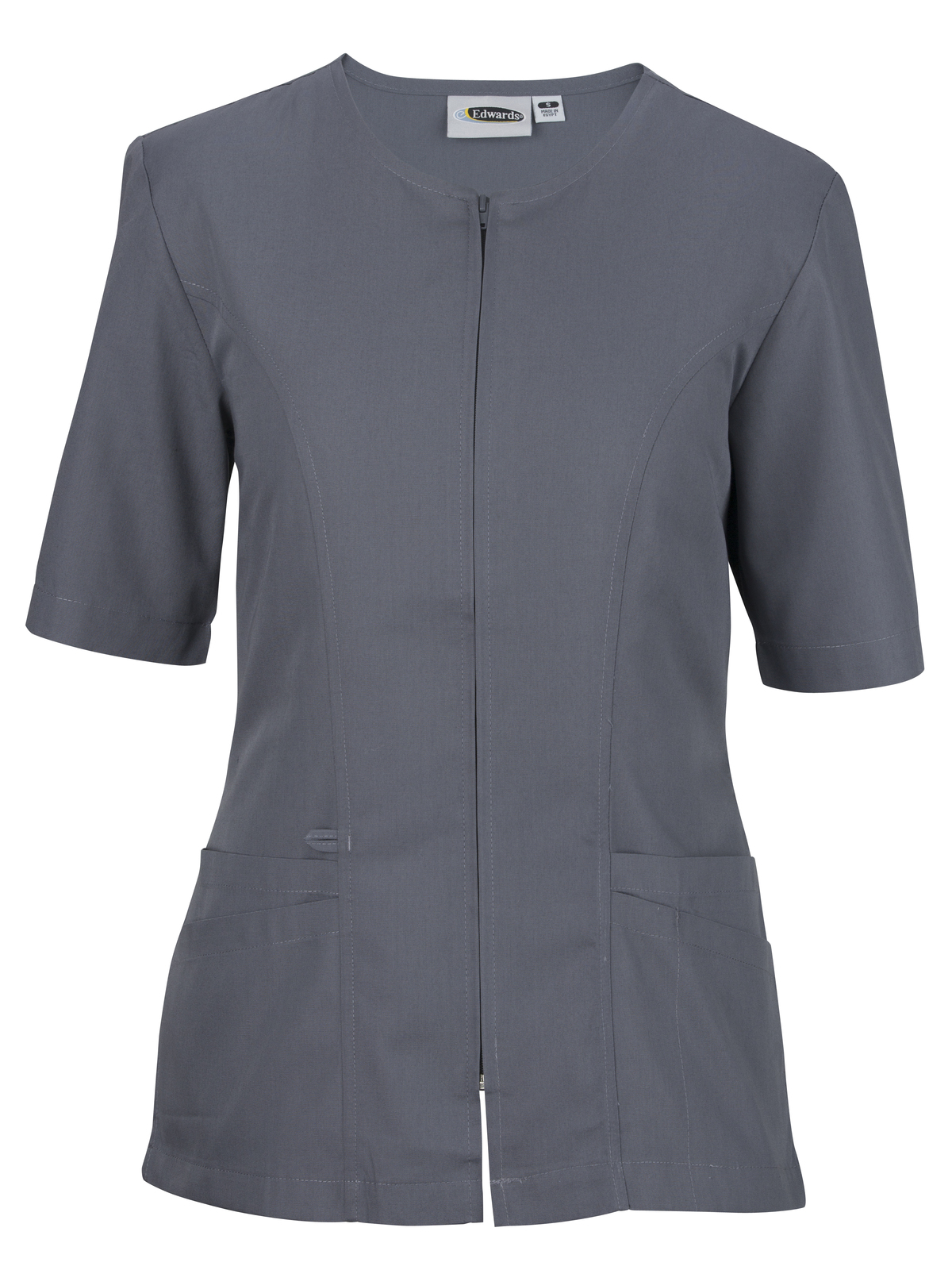 Edwards Industries - Women's Zip-Front Housekeeping Smock Shirt
