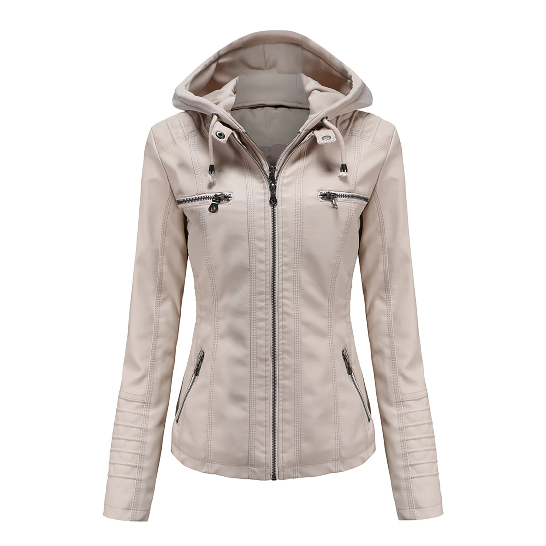 Women's Faux Leather Jacket 4