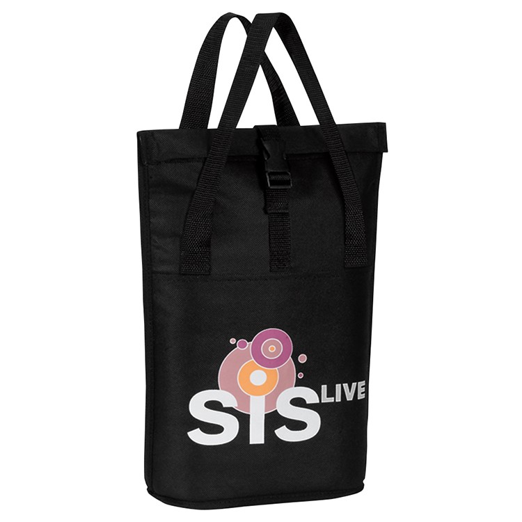 Roll Over Insulated Wine Cooler Tote 5