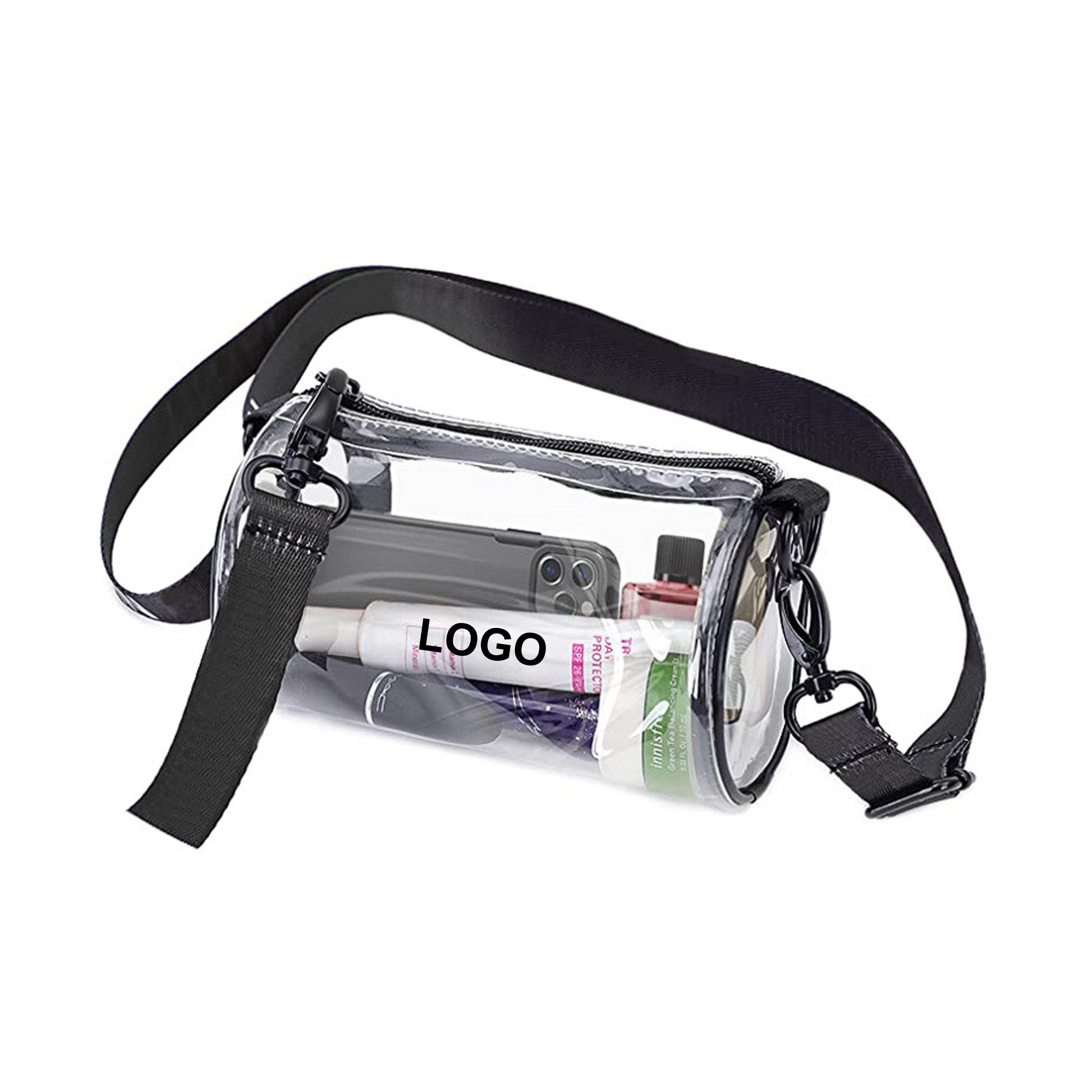 Clear Crossbody Bag (direct import) 3