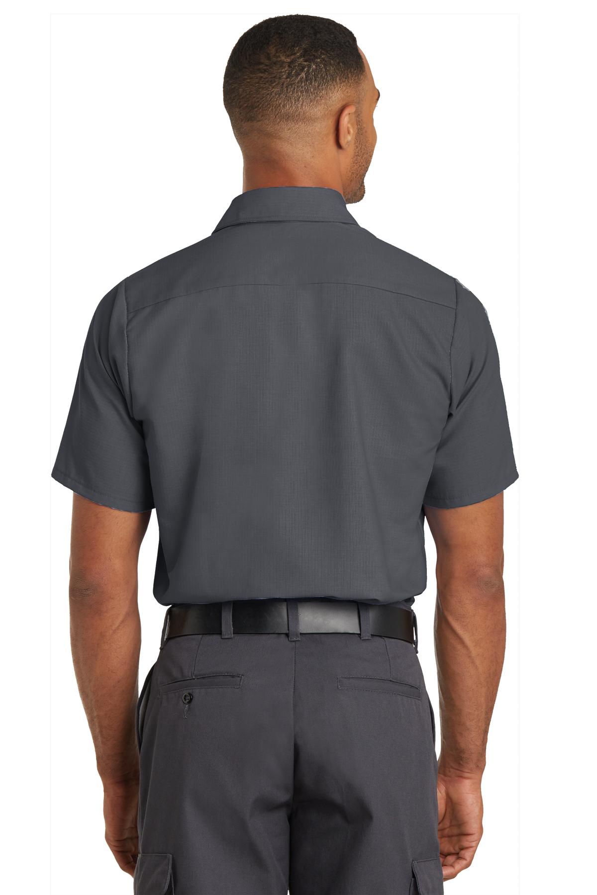 Red Kap Short Sleeve Solid Ripstop Shirt. SY60 20