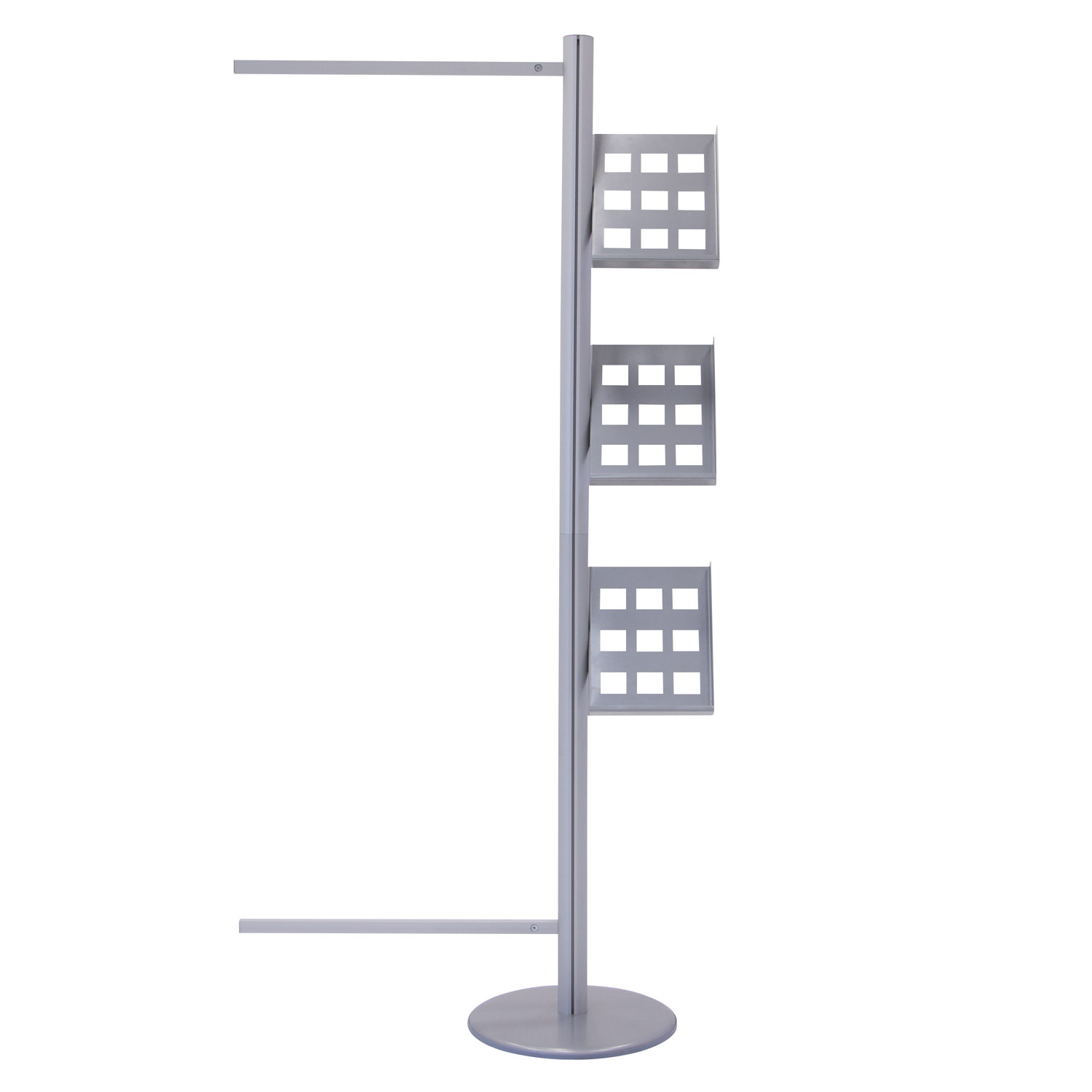 Flex Banner Display Single-Banner with Lit Racks Hardware 18