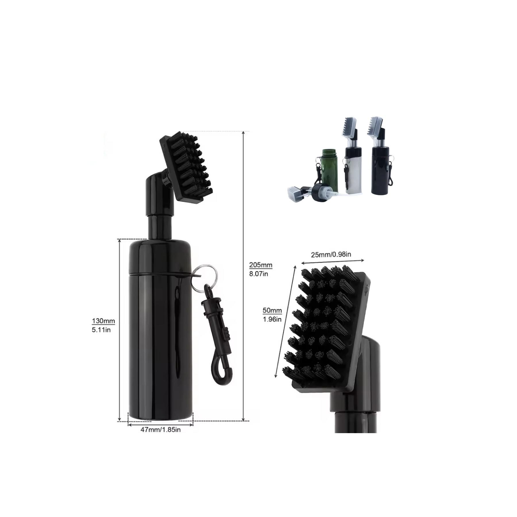 Golf Cleaning Brush With Spray Bottle 2