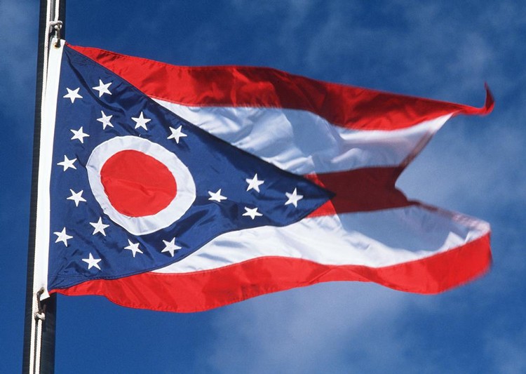 Ohio State Flag - 5' x 8' - Polyester 2