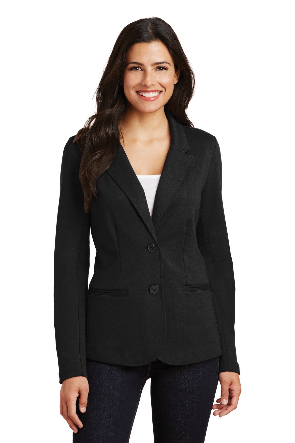 Port Authority Women's Knit Blazer. LM2000 9