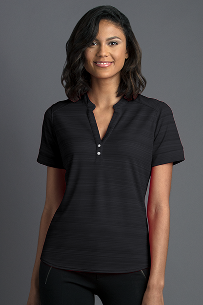 Women's Vansport Strata Textured Henley 21