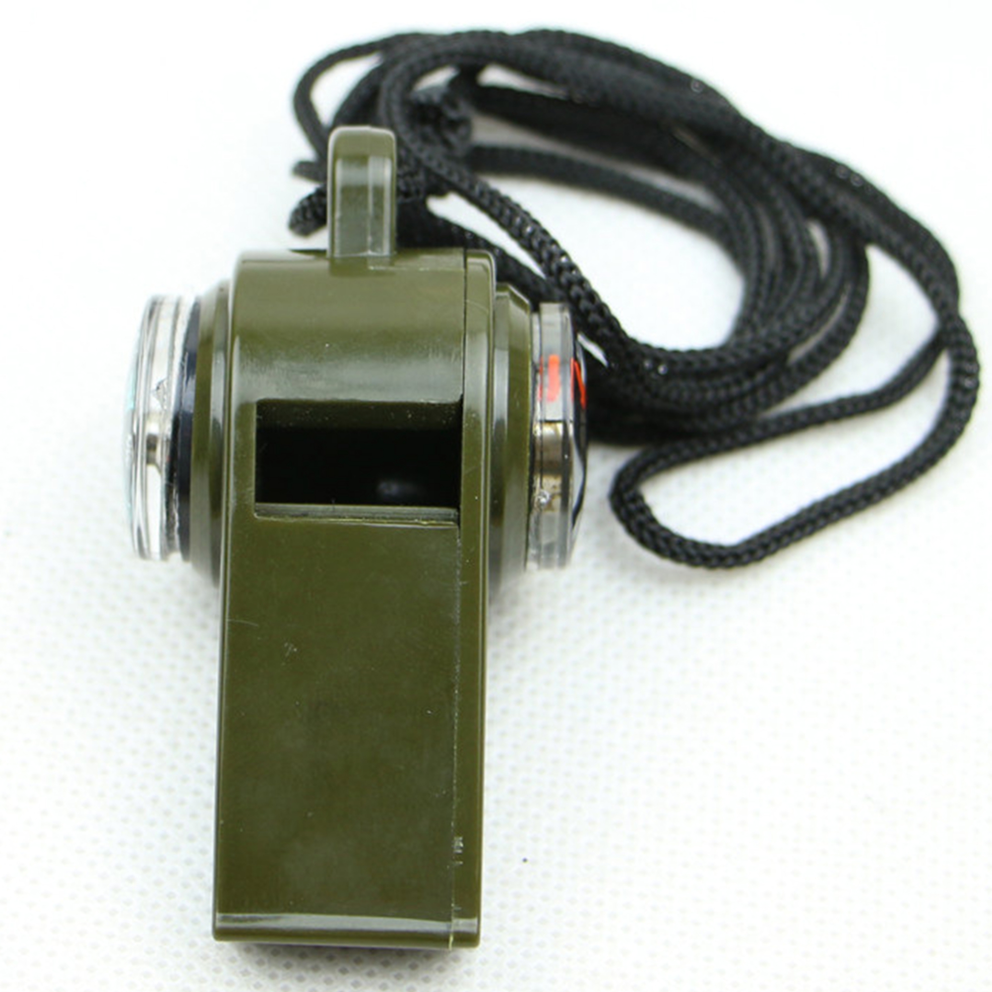 Emergency Survival Compass, Thermometer, and Whistle Tool 3